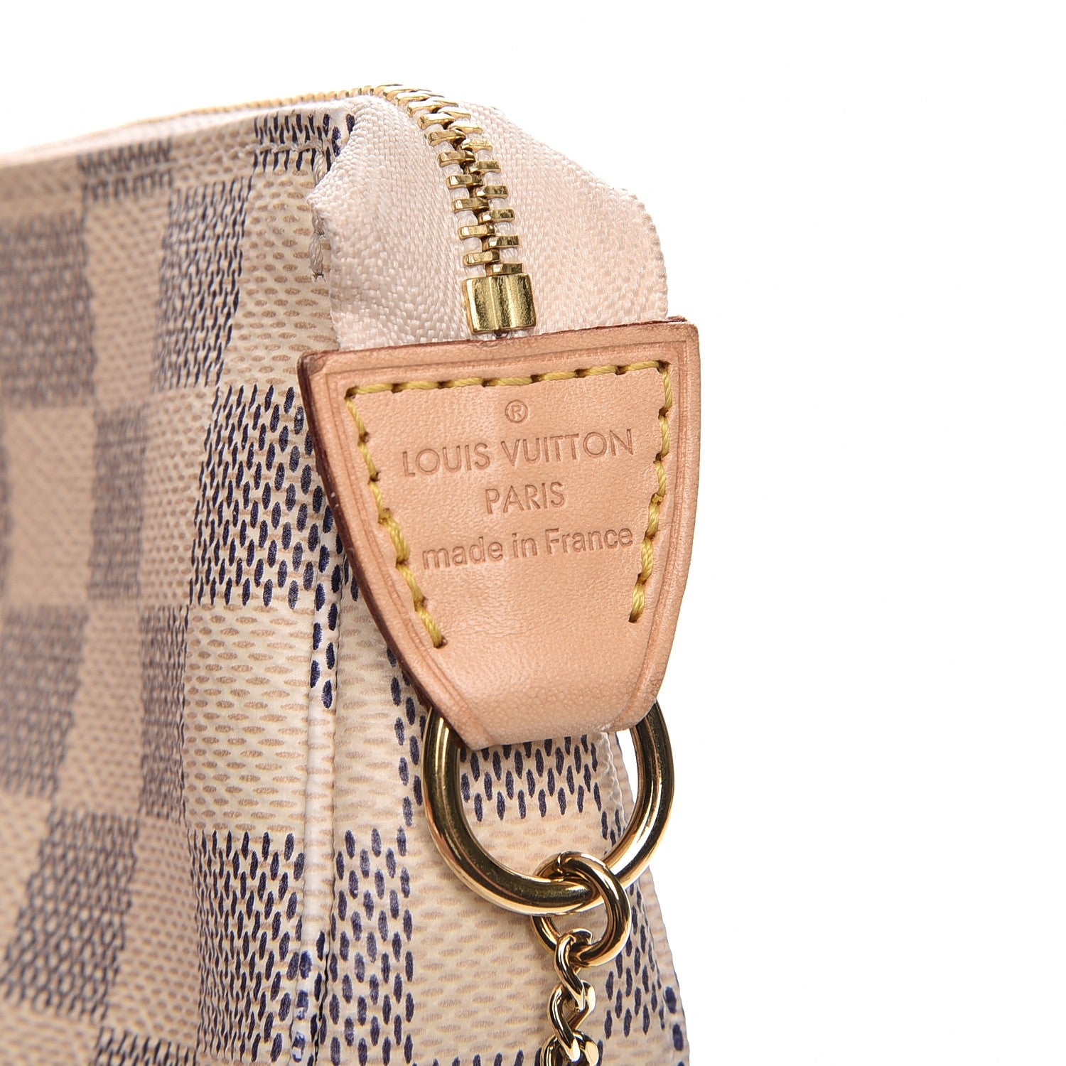 Louis Vuitton Damier Azur Mini Pochette Accessories 6 of 8