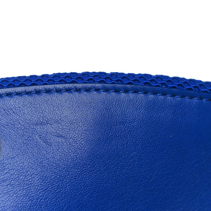 Christian Dior Lambskin Mesh Cannage Embroidered Large Stardust Backpack Blue 19 of 19