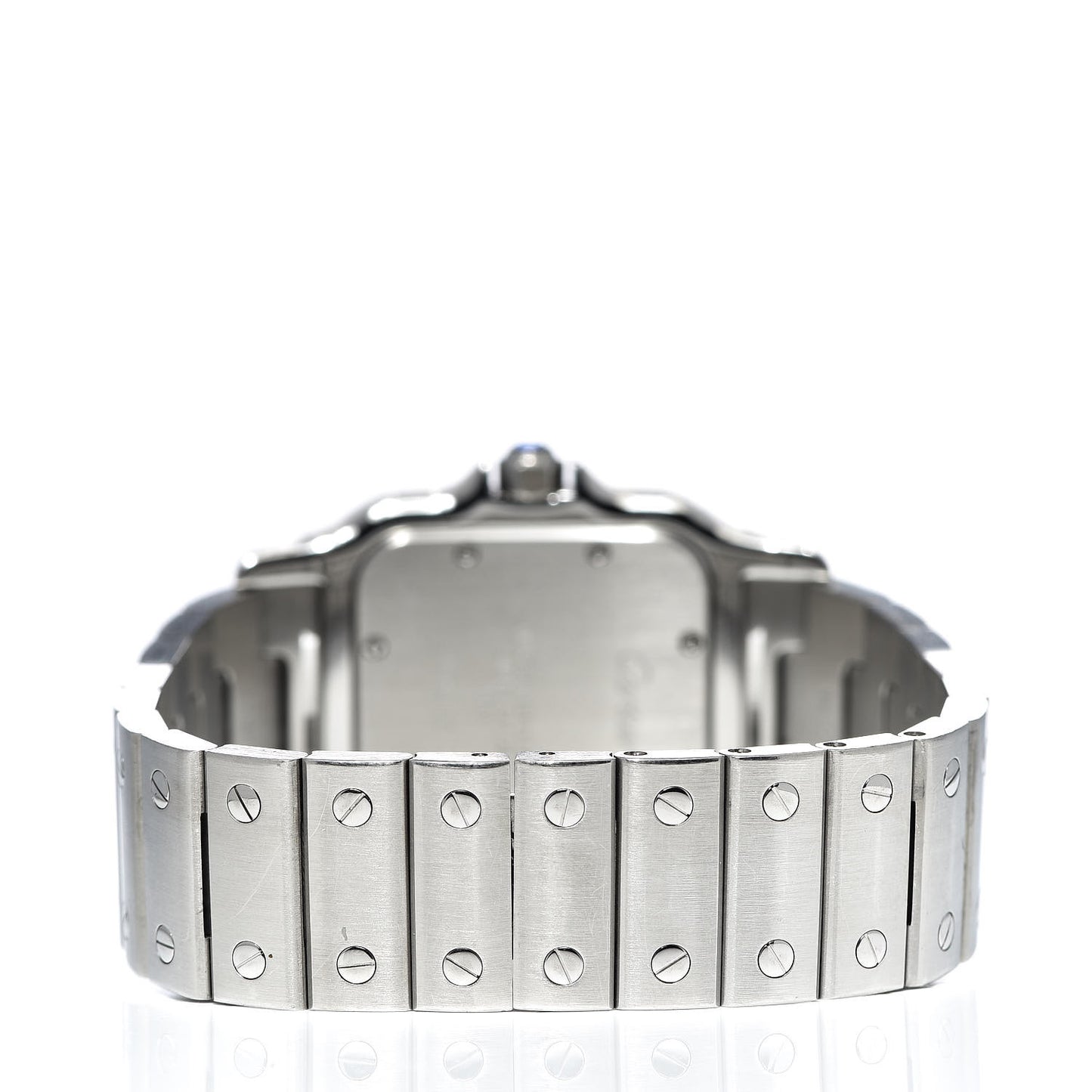 Stainless Steel 29mm Santos De Galbee Quartz Watch