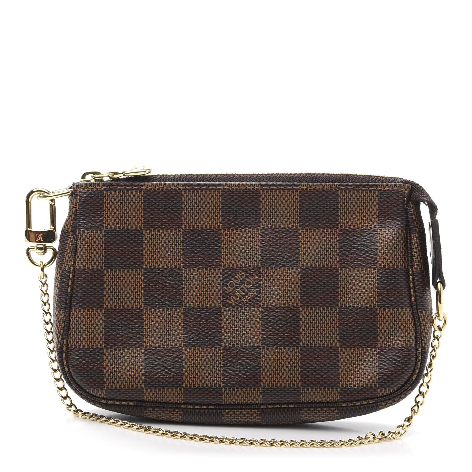 Louis Vuitton Damier Ebene Mini Pochette Accessories 1 of 7