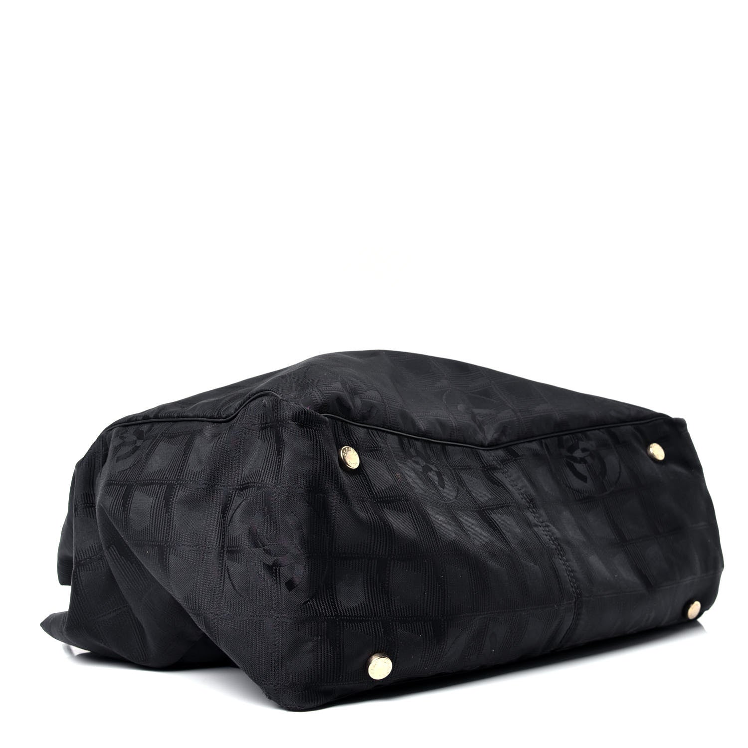 Chanel Nylon Medium Travel Tote Black 3 of 5