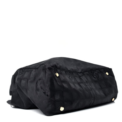 Chanel Nylon Medium Travel Tote Black 3 of 5