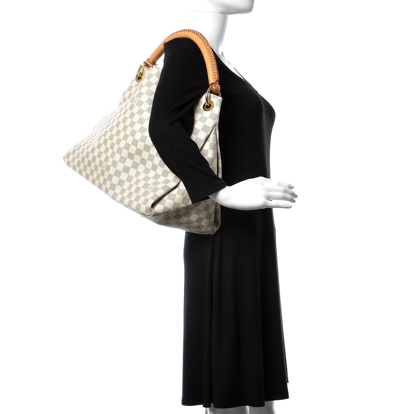 Damier Azur Artsy MM