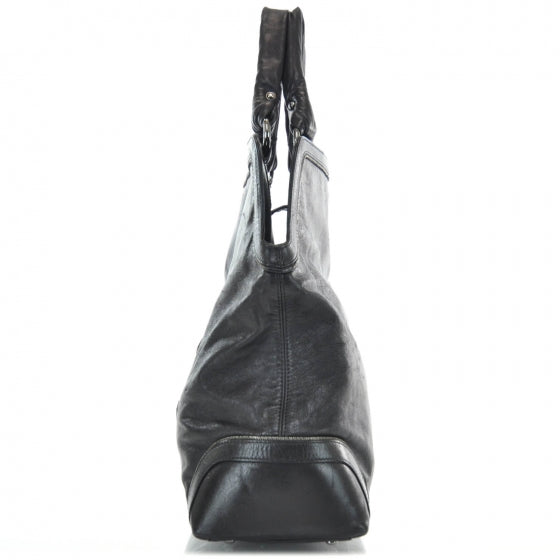Leather Soho CC Shopper Tote Black