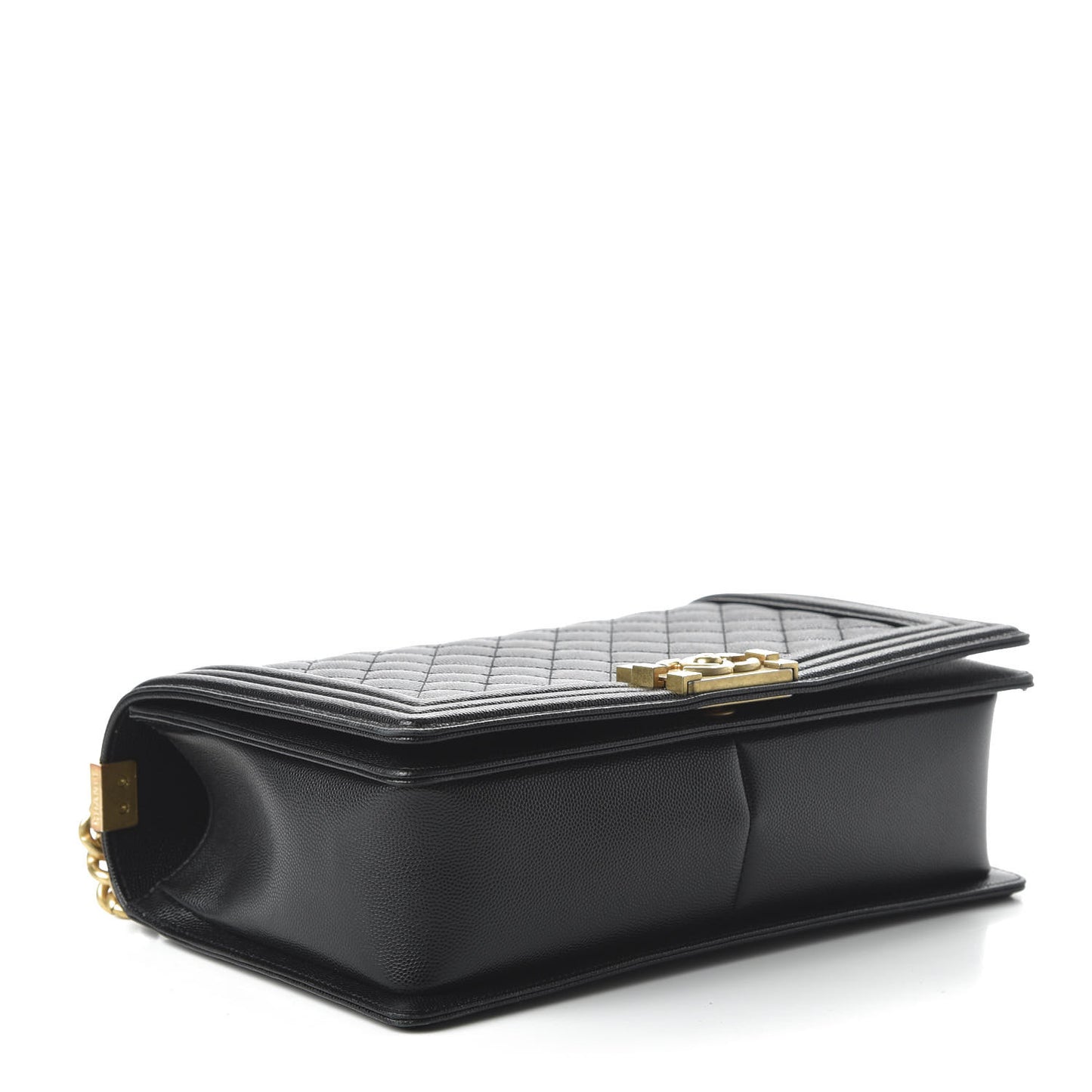 Caviar Quilted New Medium Boy Flap Black