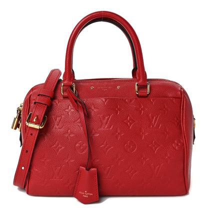 Louis Vuitton Empreinte Speedy Bandouliere 25 NM Cherry 1 of 9