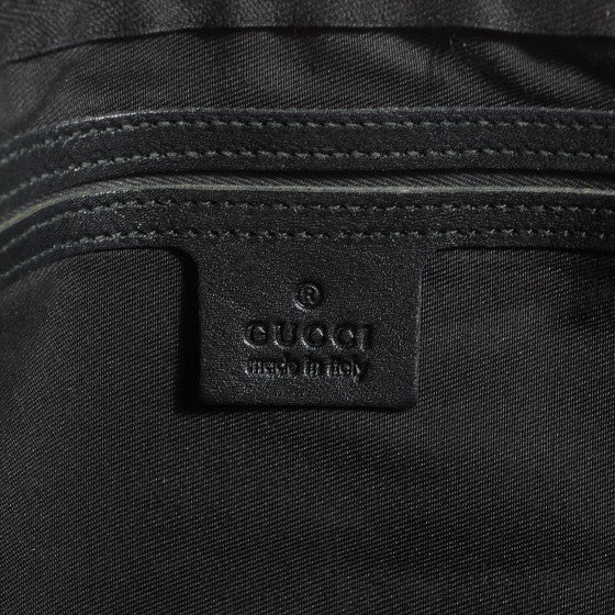 Gucci Crystal Monogram Medium Joy Boston Black 6 of 14
