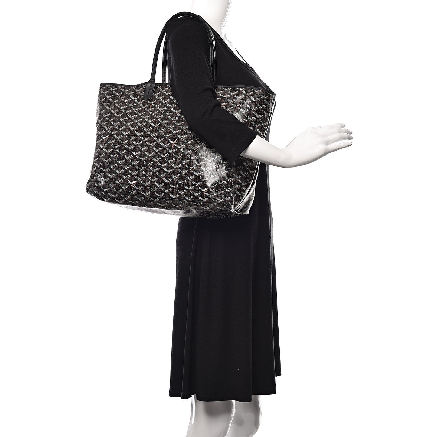 Goyardine Saint Louis PM Black