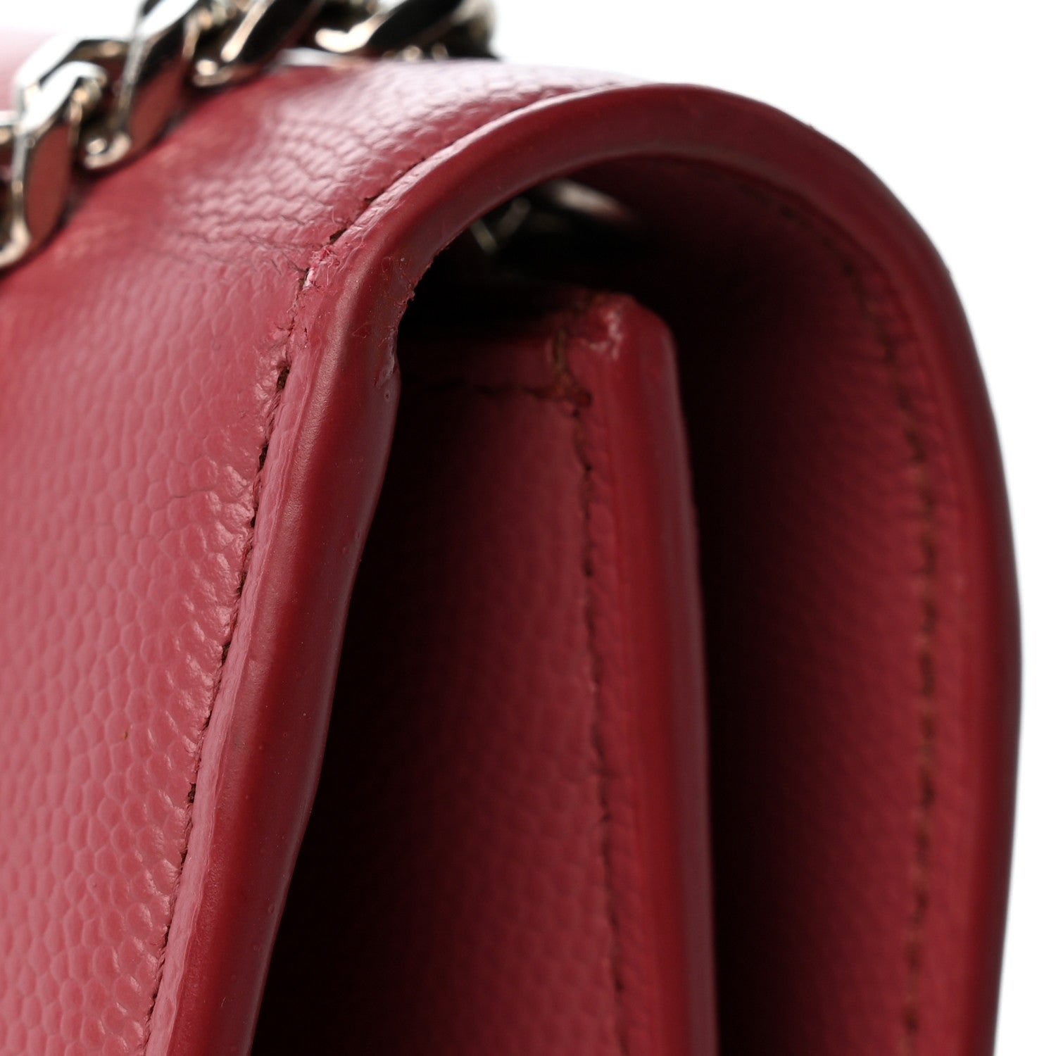 Saint Laurent Grain De Poudre Small Classic Monogram Kate Satchel Mystic Rose 11 of 11