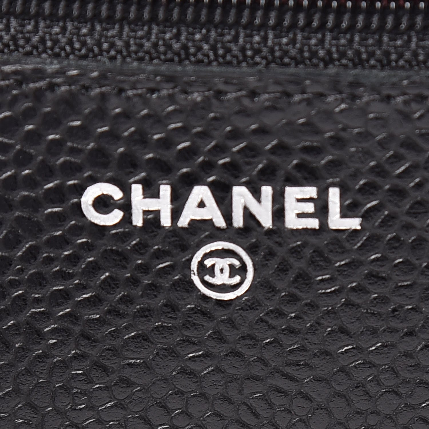 Chanel Caviar Quilted Wallet On Chain WOC Black 6 of 12