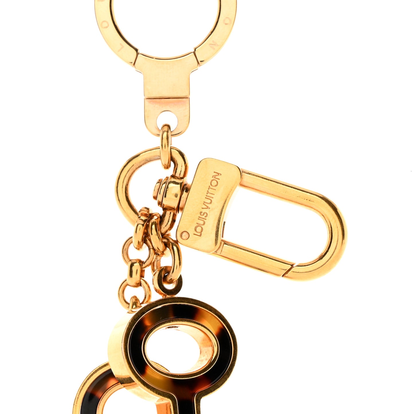Acetate Confidence Bag Charm Key Holder