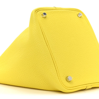 Hermes Taurillon Clemence Picotin Lock 18 PM Lime 9 of 9