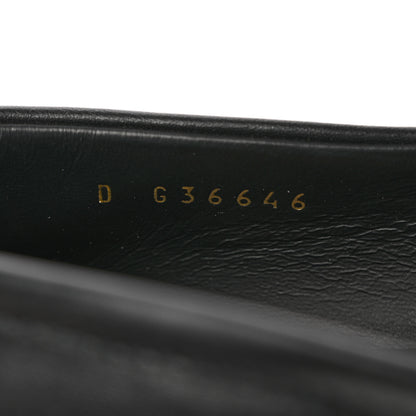 Chanel Lambskin Quilted CC Turnlock Loafers 38.5 Black 8 of 16