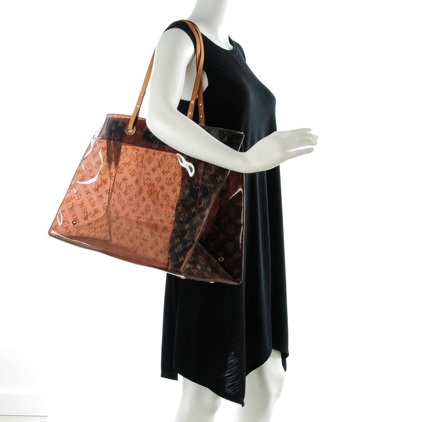 Vinyl Monogram Ambre Sac Cabas GM