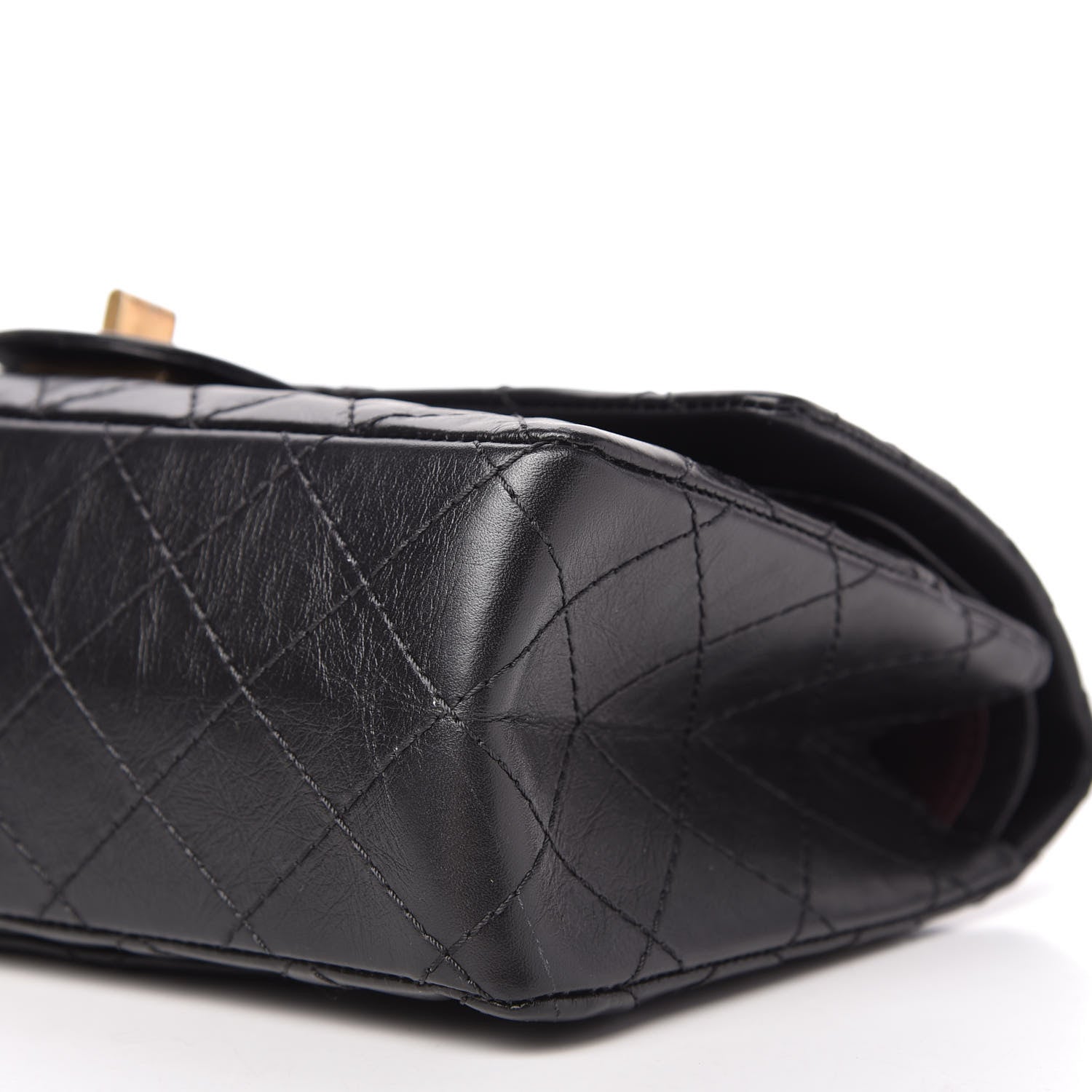 Chanel Aged Calfskin Quilted 2.55 Reissue 225 Flap Black 7 of 10