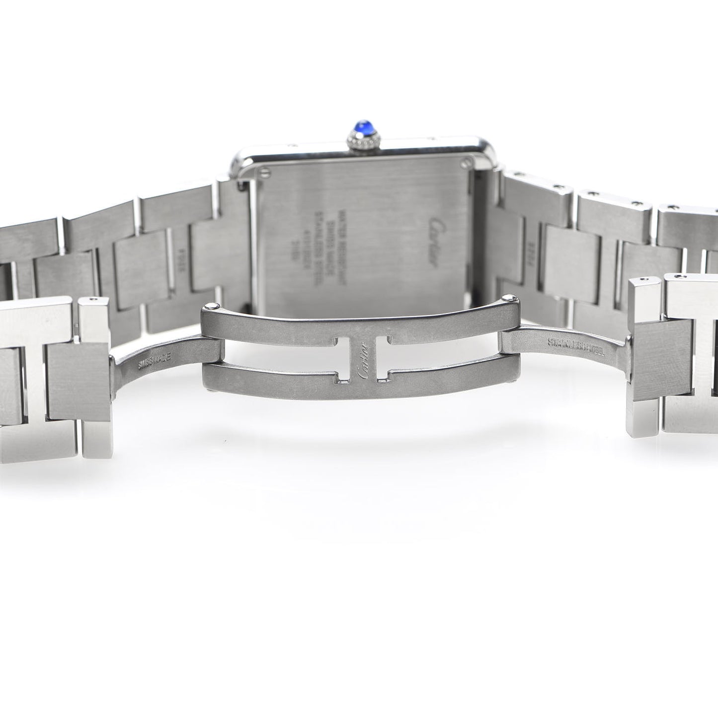 Stainless Steel 27mm Tank Solo Quartz Watch