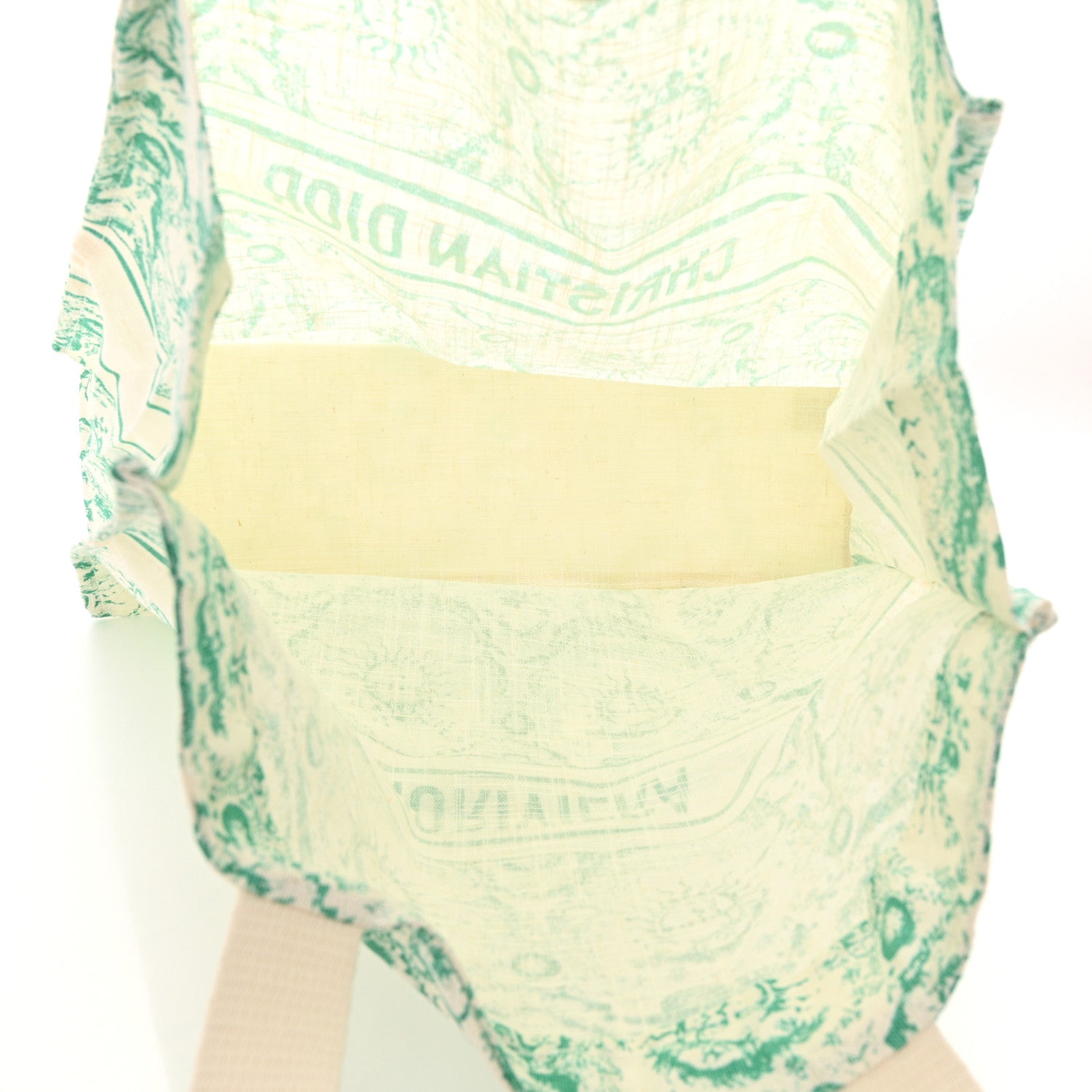 Christian Dior Canvas Dioriviera Toile de Jouy Soleil Tote Aquamarina 5 of 9