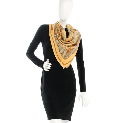 Hermes Silk Casse Noisette Scarf 90 2 of 6
