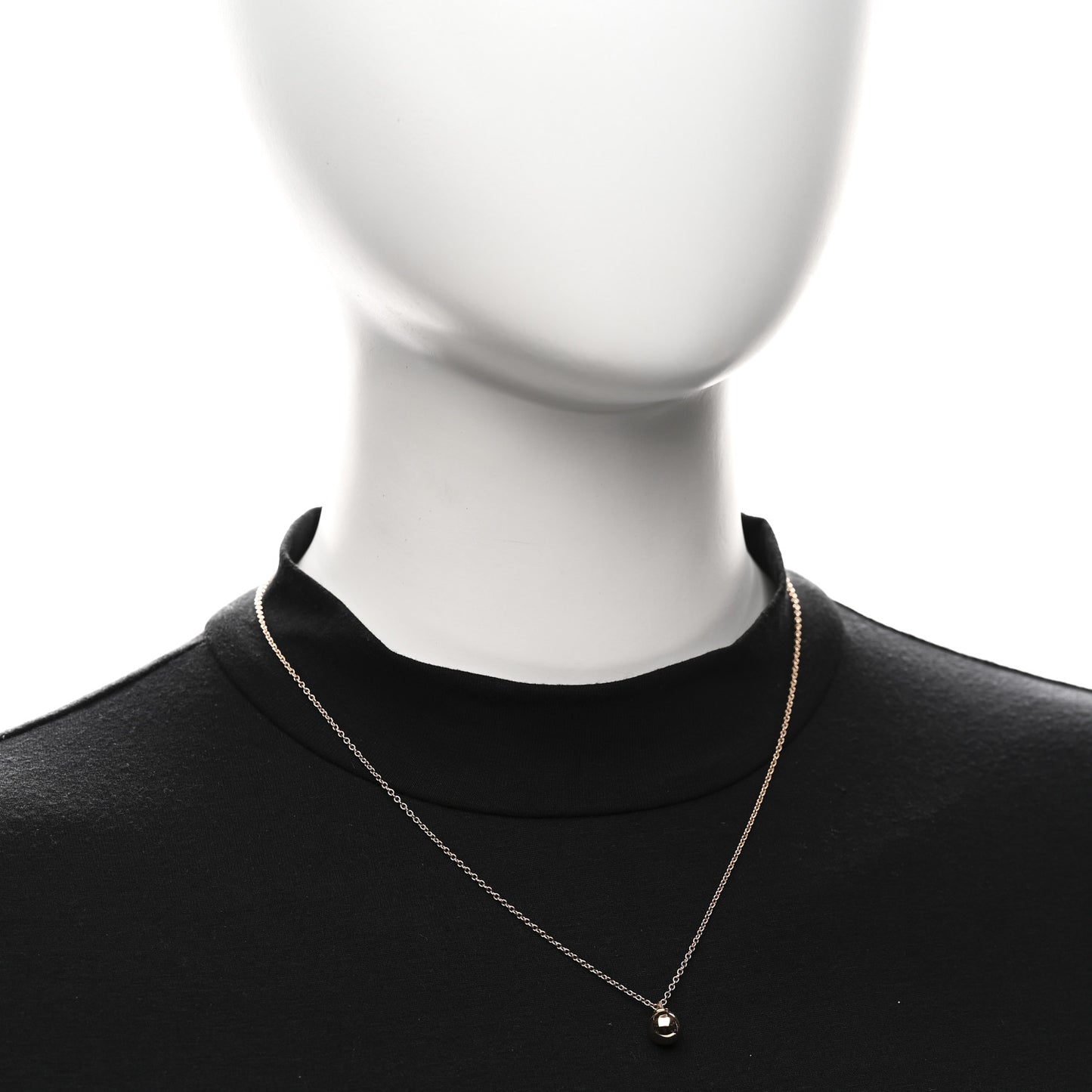 18K Rose Gold 8mm HardWear Ball Pendant Necklace