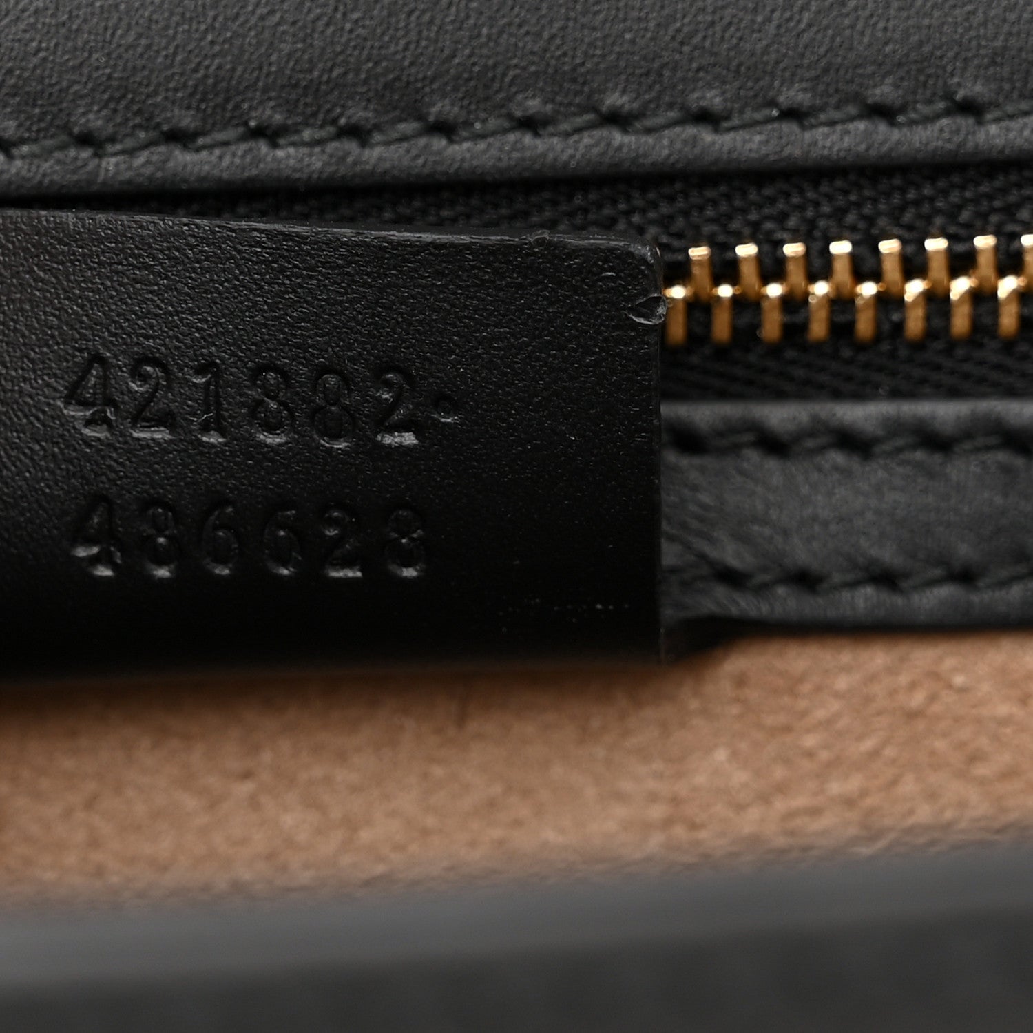 Gucci Calfskin Small Sylvie Shoulder Bag Black 6 of 9