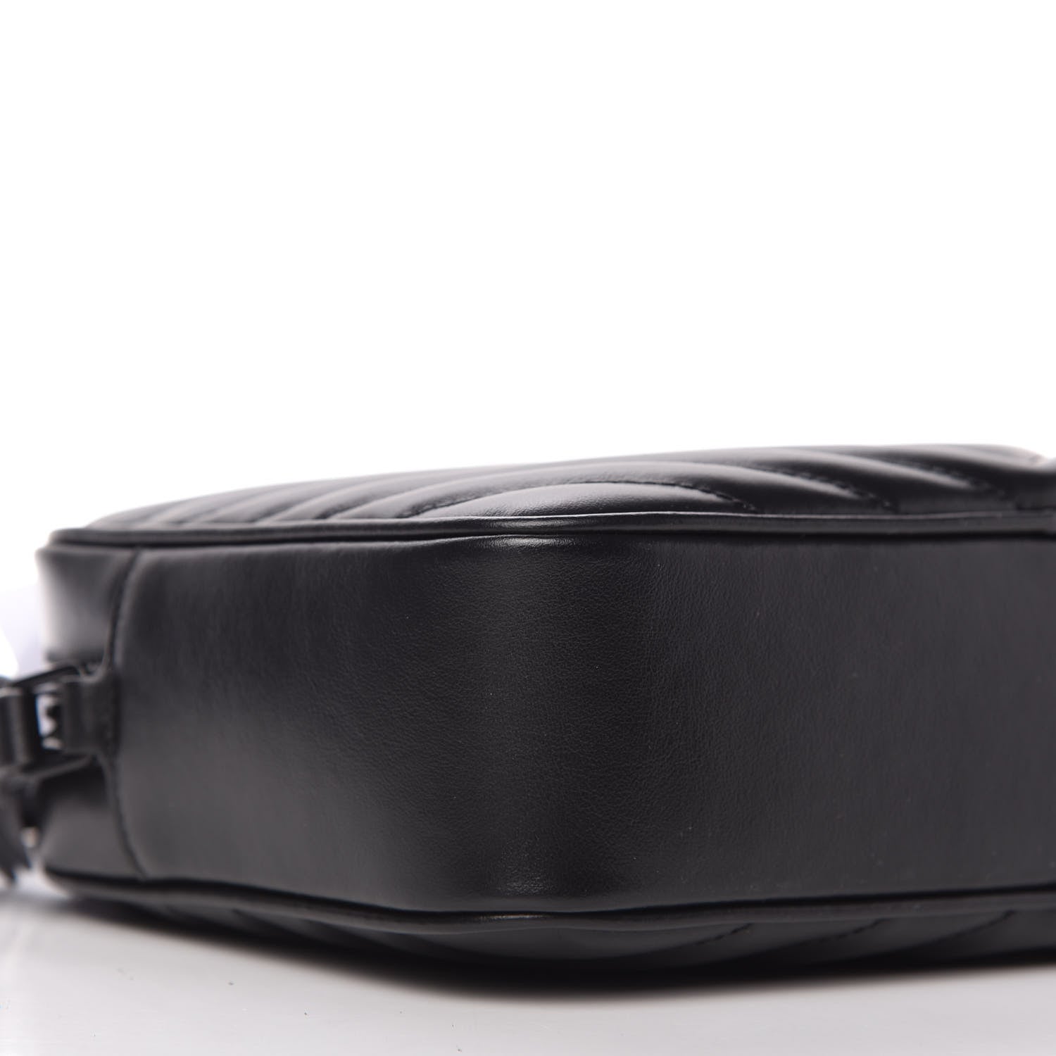 Saint Laurent Calfskin Matelasse Monogram Lou Camera Bag Black 6 of 11
