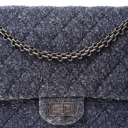 Chanel Tweed 2.55 Reissue 226 Flap Blue 10 of 10