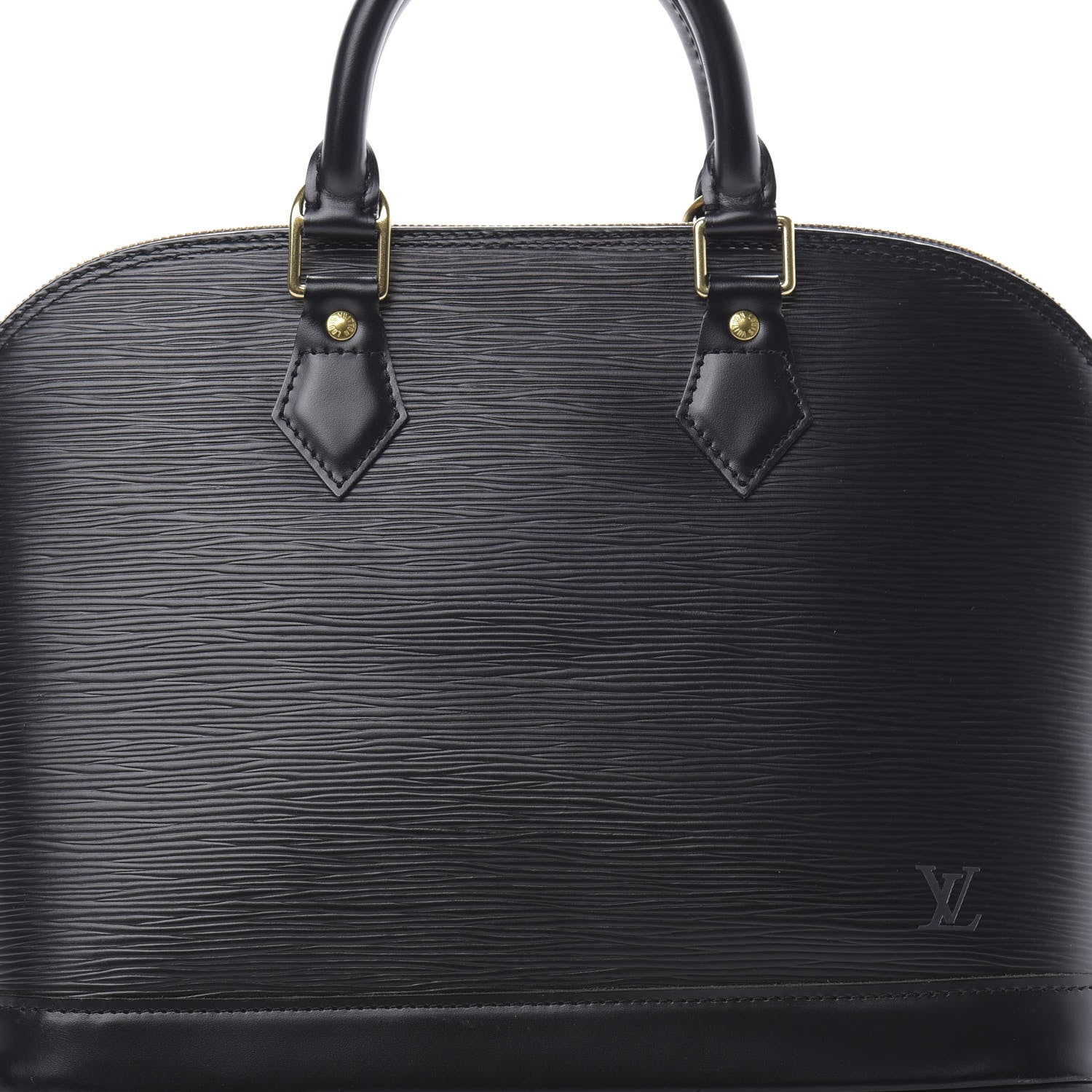 Louis Vuitton Epi Alma PM Black 8 of 12