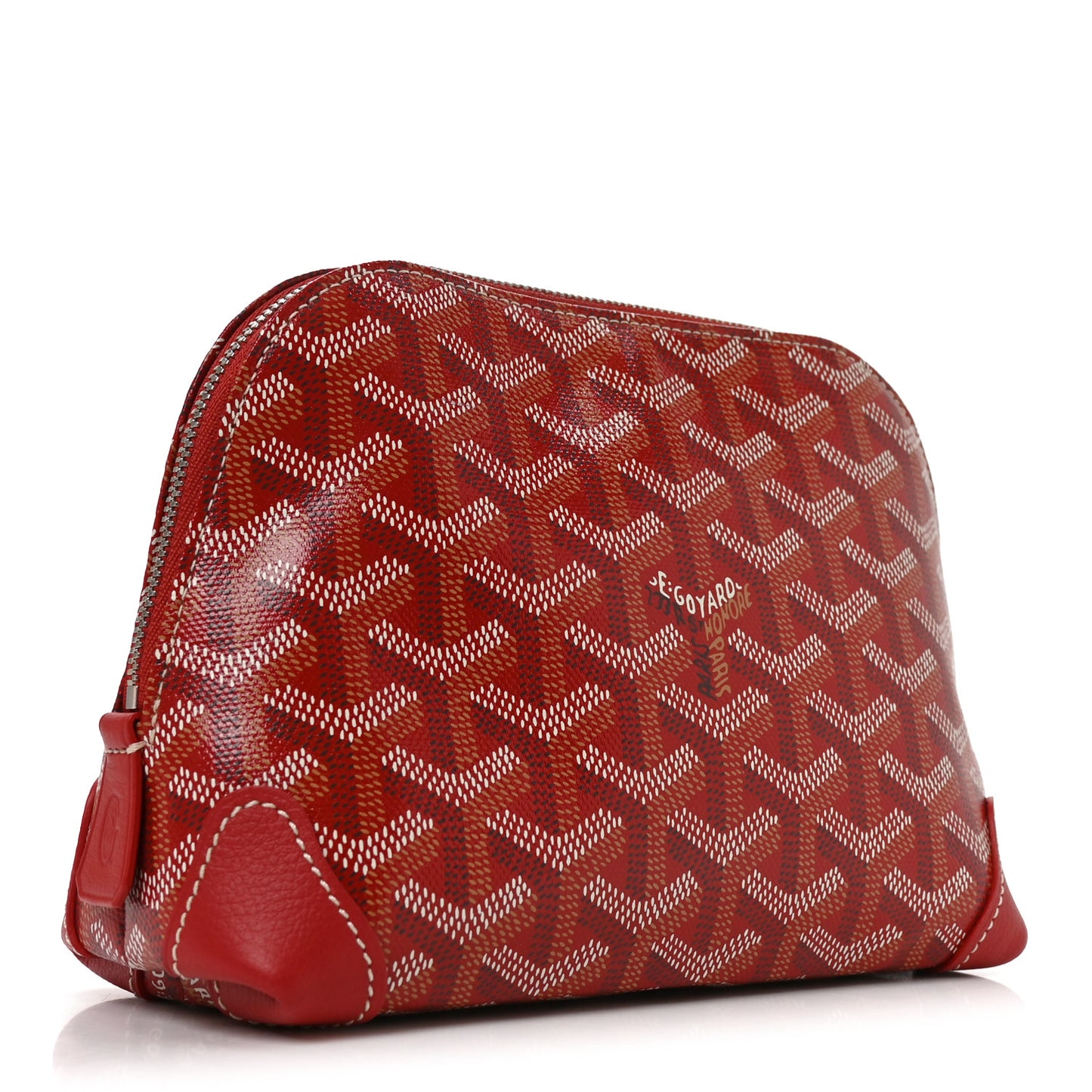 Goyardine Vendome Toiletry Pouch Red
