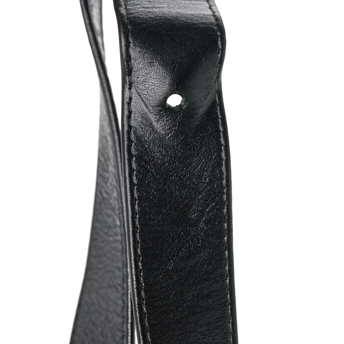 Paper Calfskin Maxi Intreccio Cassette Crossbody Bag Black
