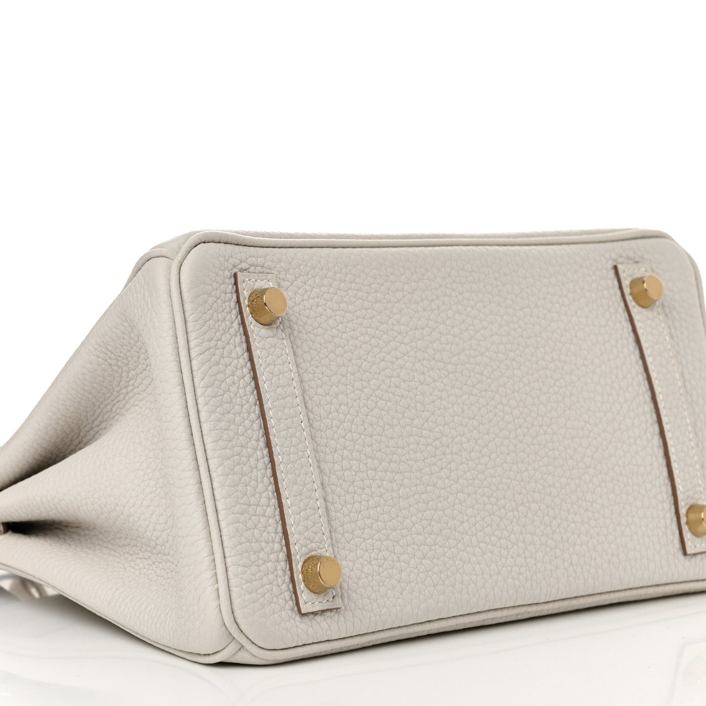 Togo Birkin 25 Gris Pale