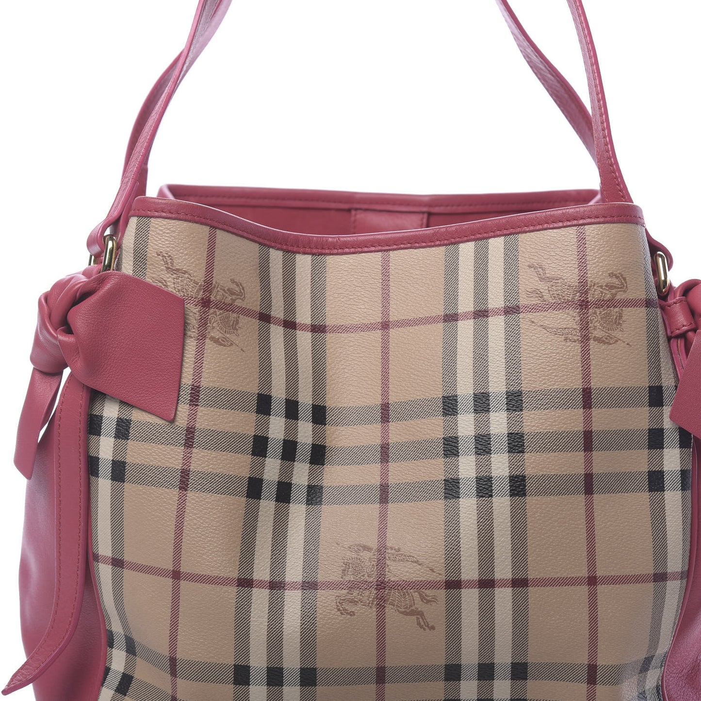 Haymarket Check Bow Canterbury Tote Pink