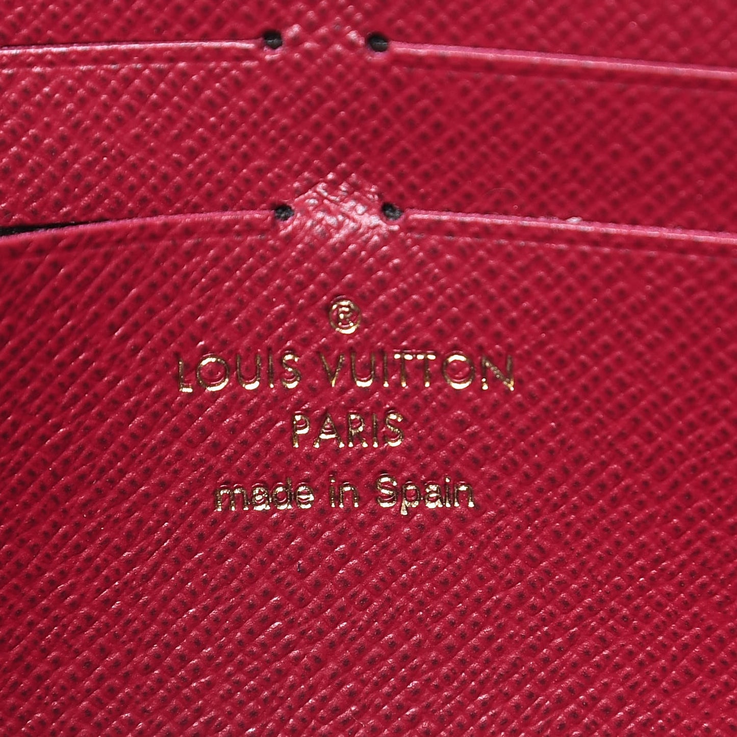 Monogram Jeanne Wallet Fuchsia