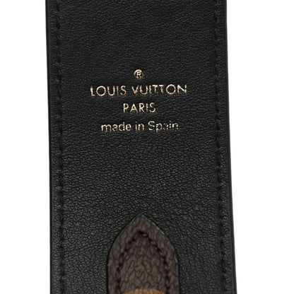 Louis Vuitton Monogram Bandouliere Shoulder Strap Black 3 of 4