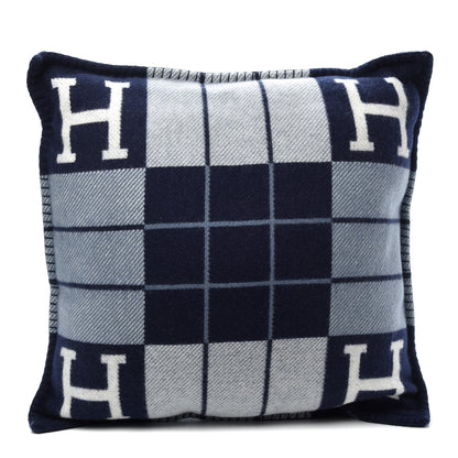 Hermes Wool Cashmere Avalon III Pillow PM Ecru Caban 1 of 3
