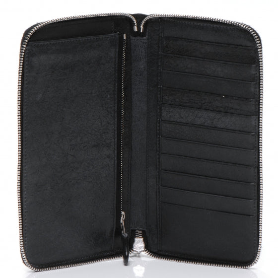 Agneau Compagnon Wallet GSH Anthracite