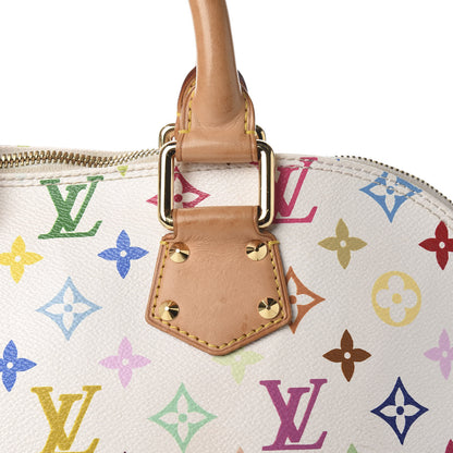 Louis Vuitton Monogram Multicolor Alma White 8 of 8