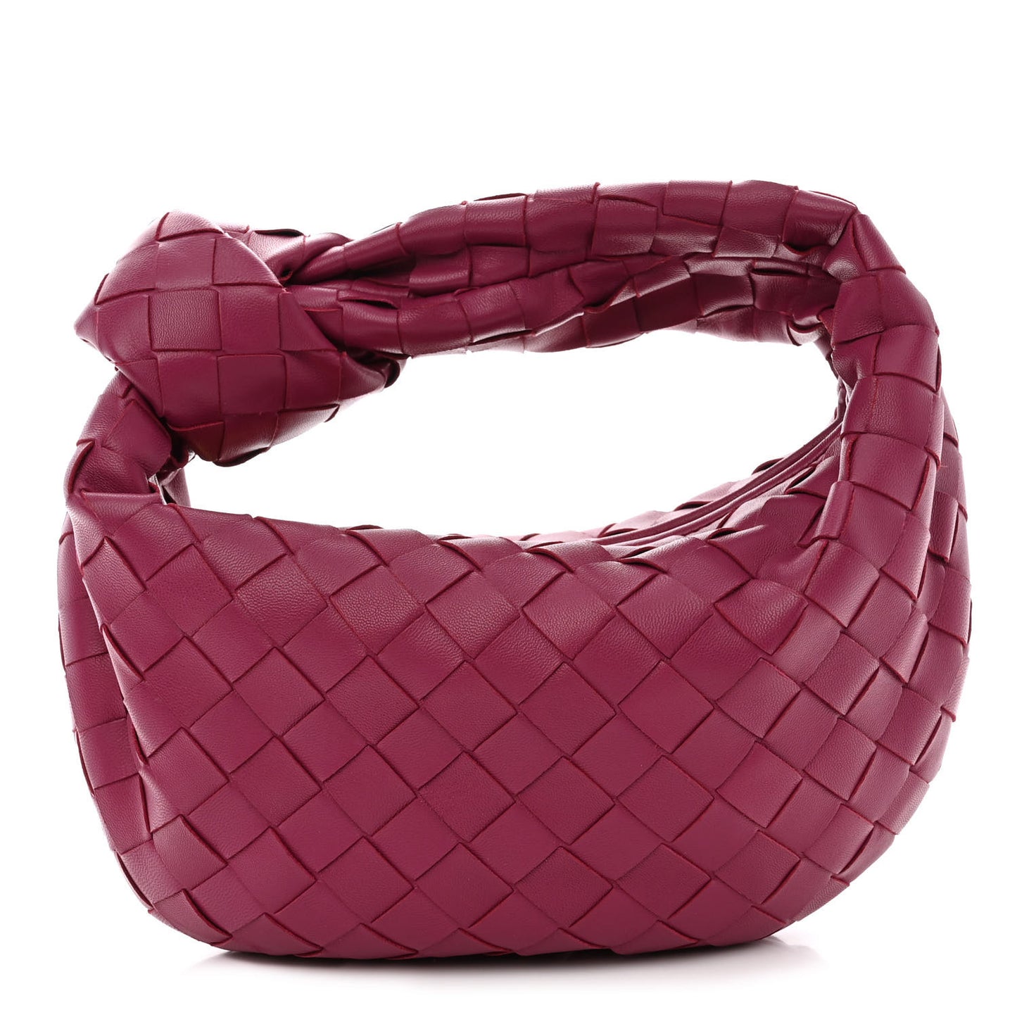 Nappa Intrecciato Mini Jodie Cinnabar