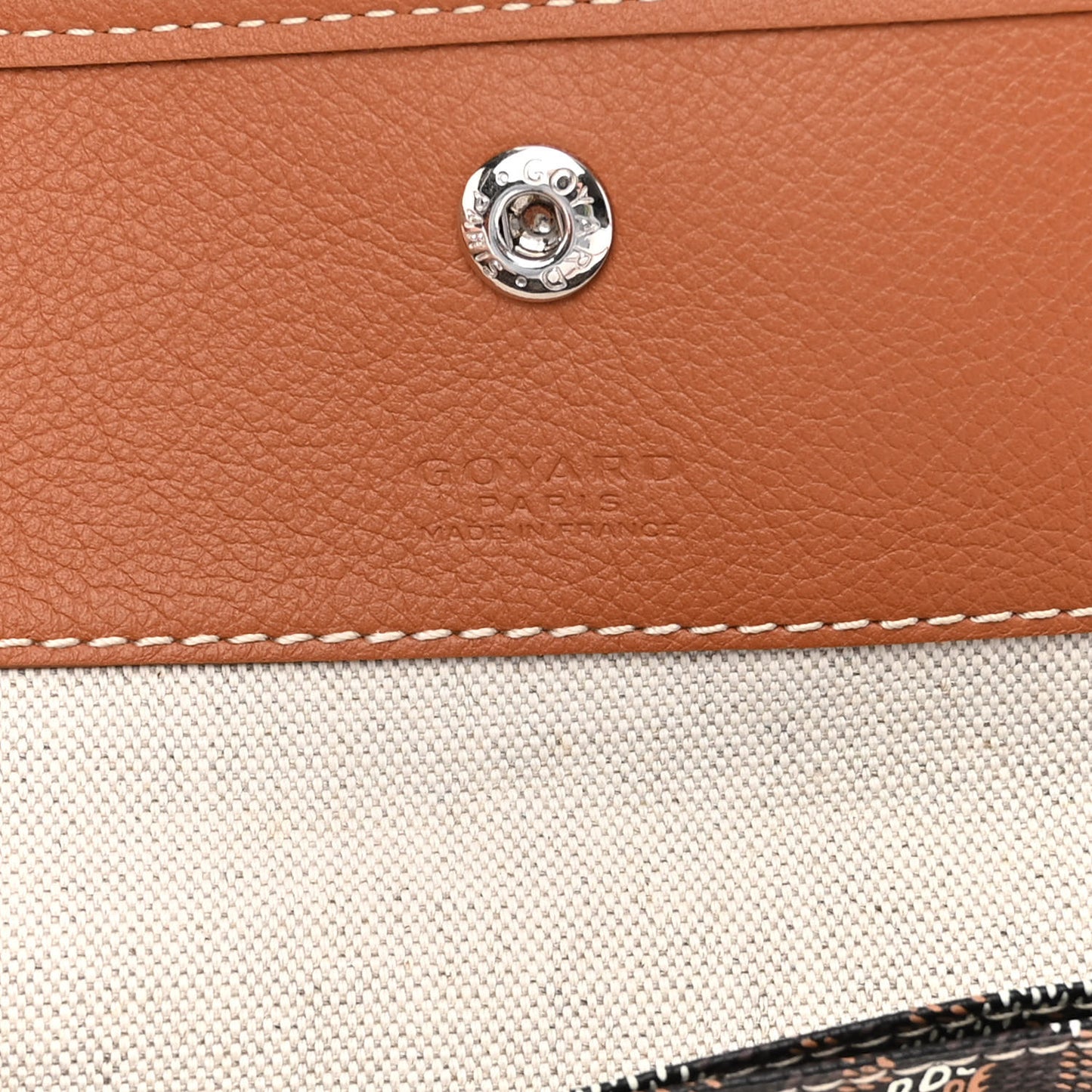Goyardine Boheme Hobo Black Gold