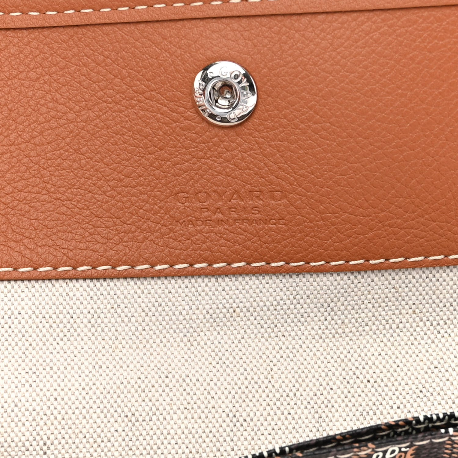 Goyard Goyardine Boheme Hobo Black Gold 7 of 10