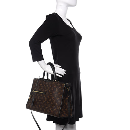Louis Vuitton Monogram Popincourt MM Black 3 of 11