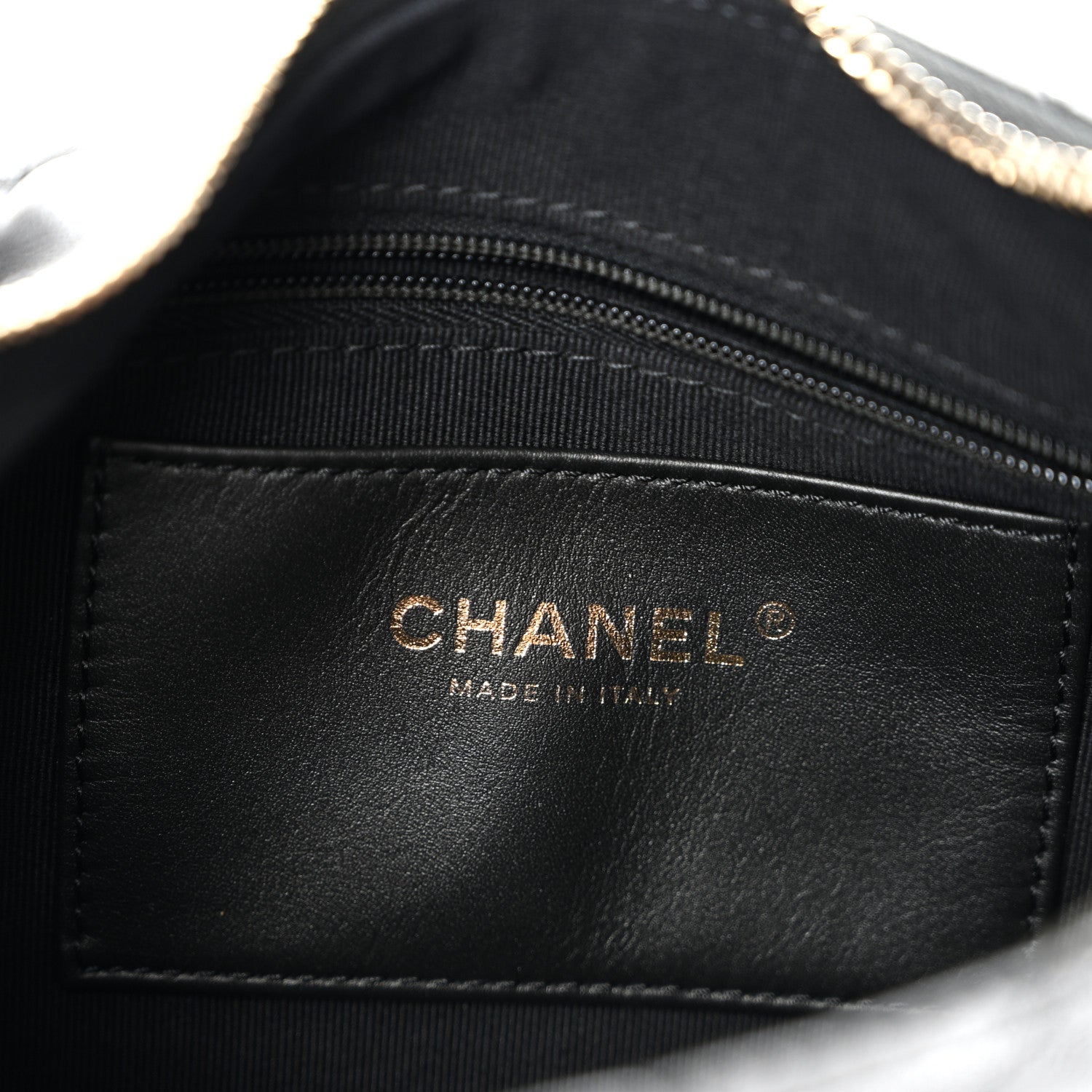 Chanel Shiny Lambskin Quilted Trendy Pockets Hobo Black 6 of 10