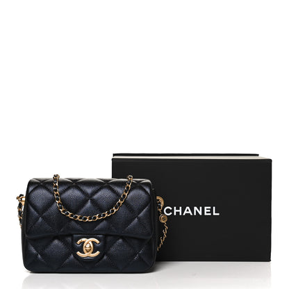 Chanel Iridescent Caviar Quilted Mini My Perfect Flap Black 11 of 11