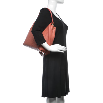 MCM Grained Calfskin Medium Klara Hobo Cocoa 3 of 9