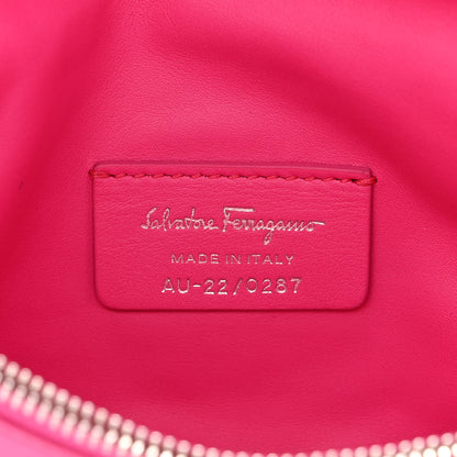 Salvatore Ferragamo Calfskin Mini Viva Bow Shoulder Bag Hot Pink 5 of 9