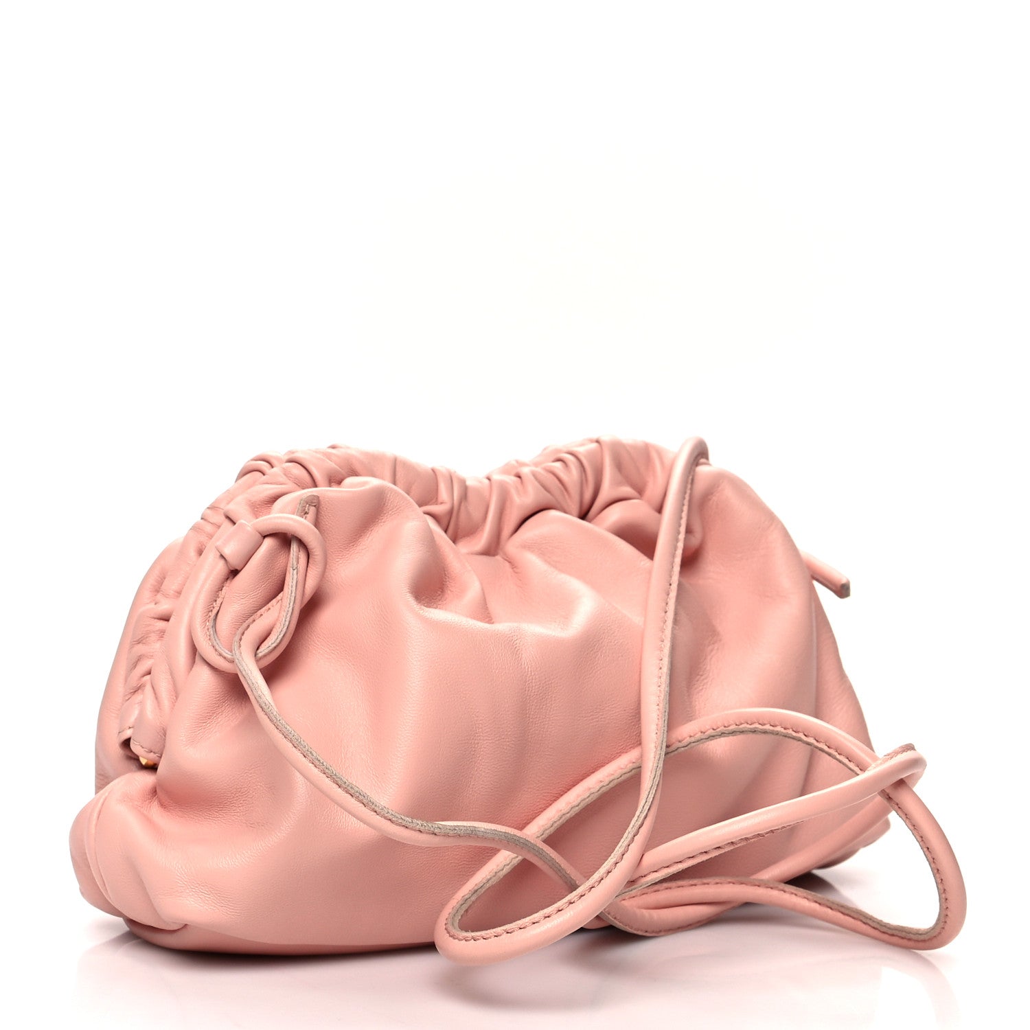 Mansur Gavriel Lambskin Mini Cloud Clutch Dahlia 3 of 9