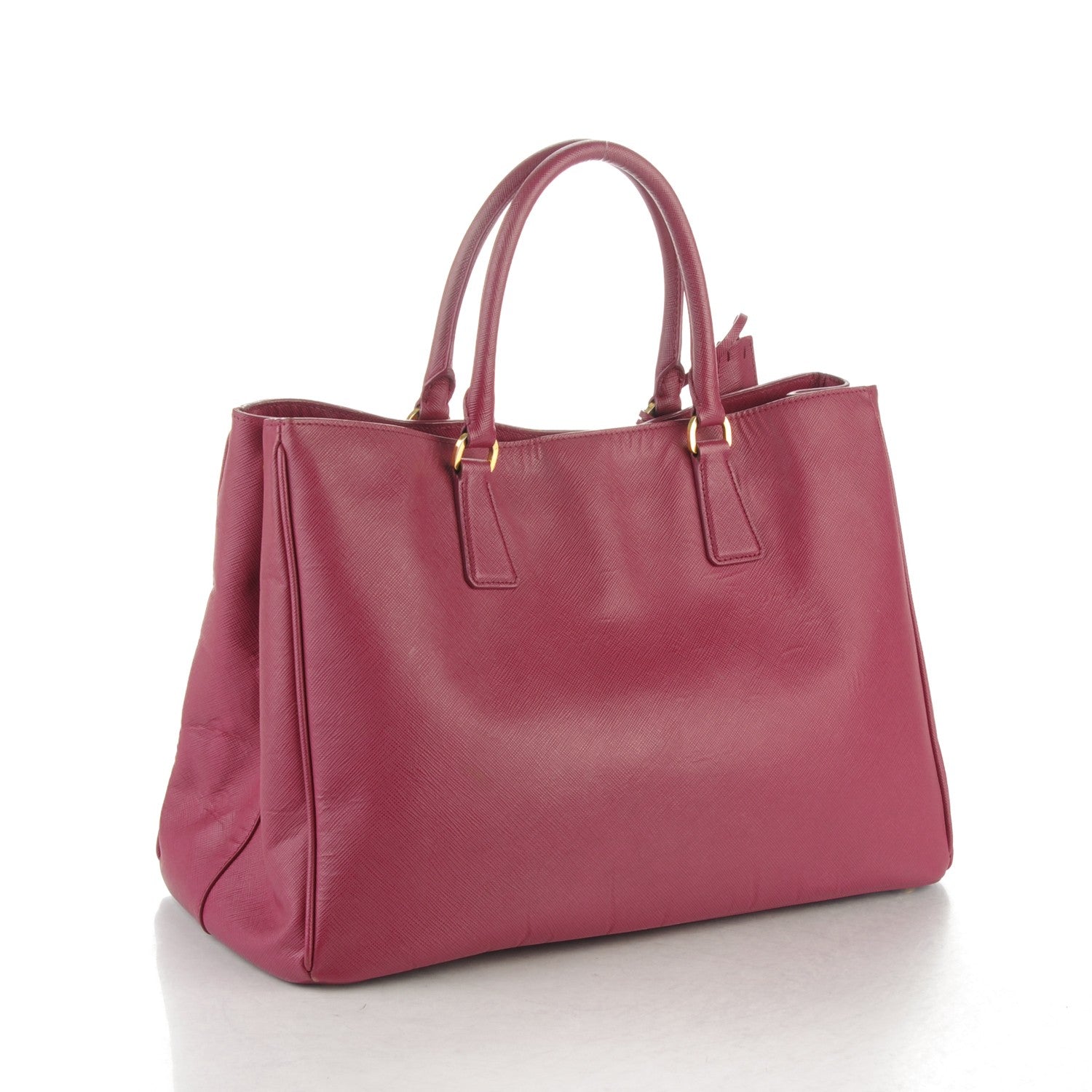 Prada Saffiano Lux Large Tote Ametista 3 of 8