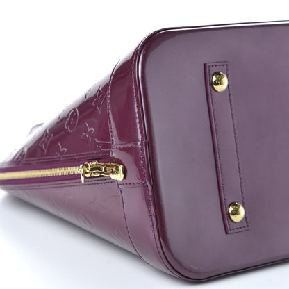 Louis Vuitton Vernis Alma GM Violet 6 of 10