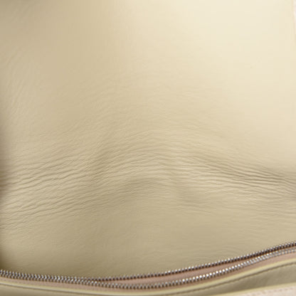 Celine Python Blade Flap Beige 9 of 15