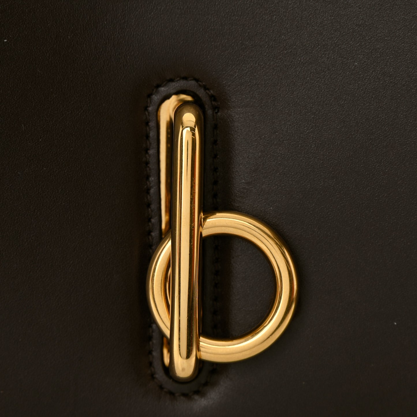 Calfskin Rocking Horse Crossbody Brown