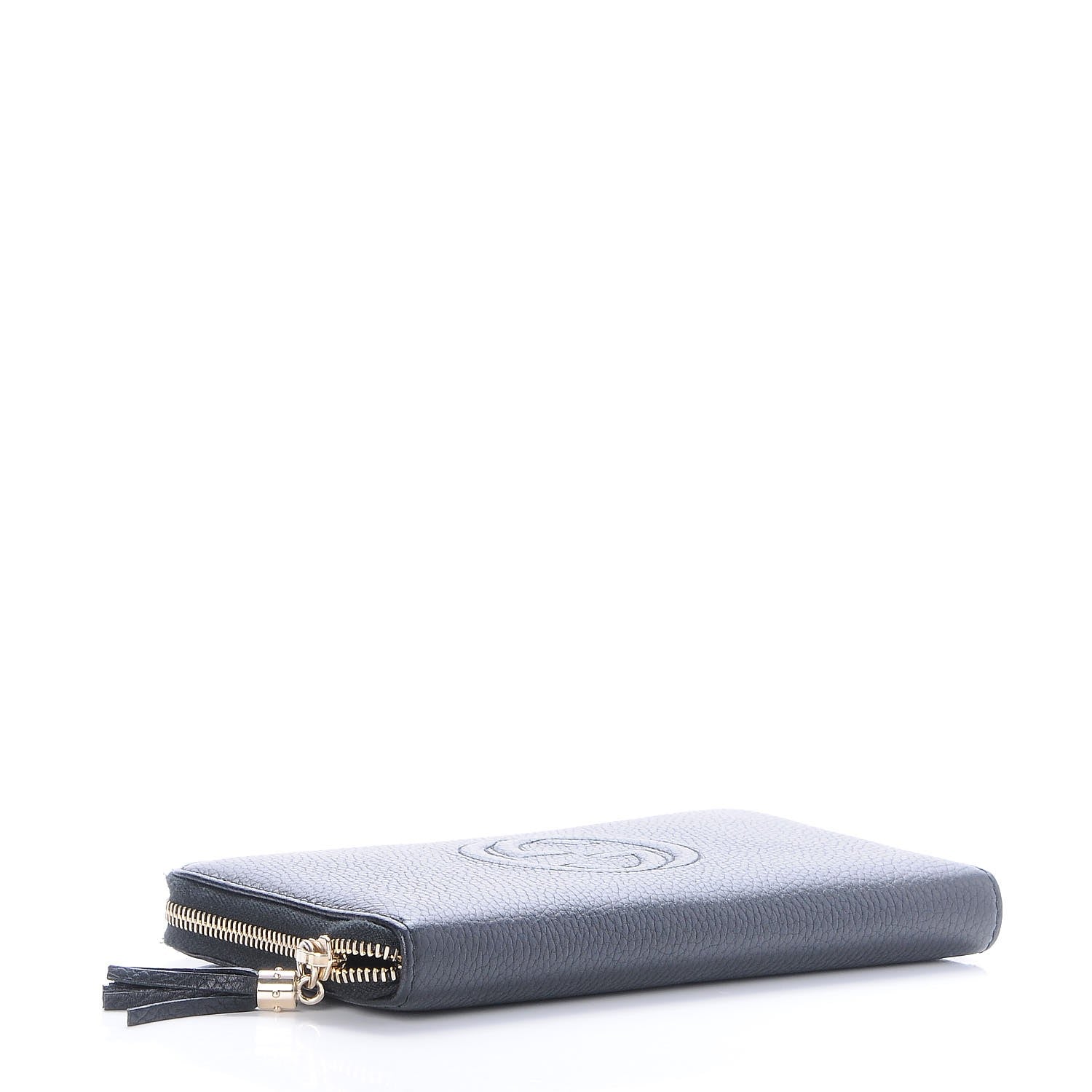 Gucci Calfskin Soho Zip Around Wallet Black 4 of 7